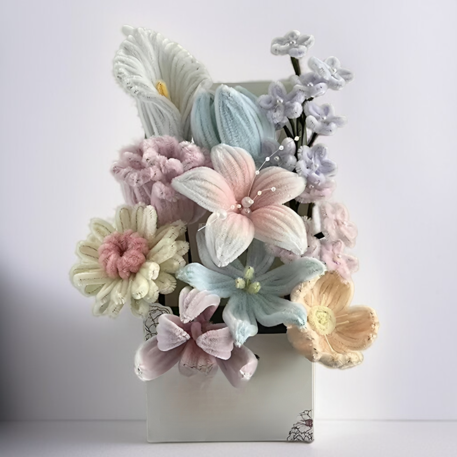 Ramos decorativos de flores sintéticas para oficinas