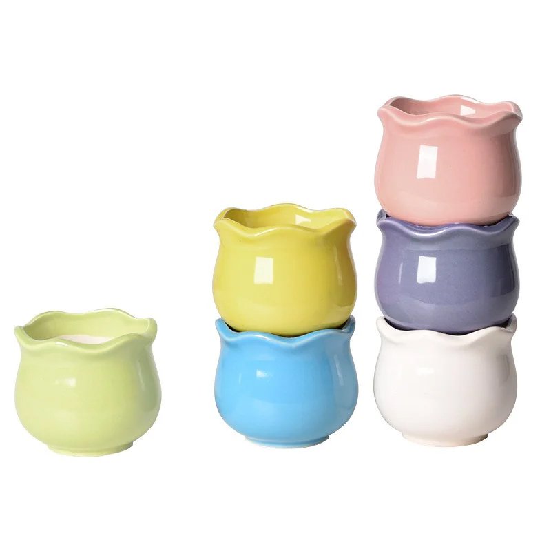 セラミック多肉植物植木鉢カバー