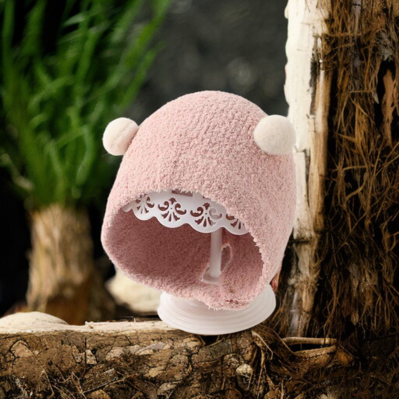 귀여운 아기 겨울 모자 