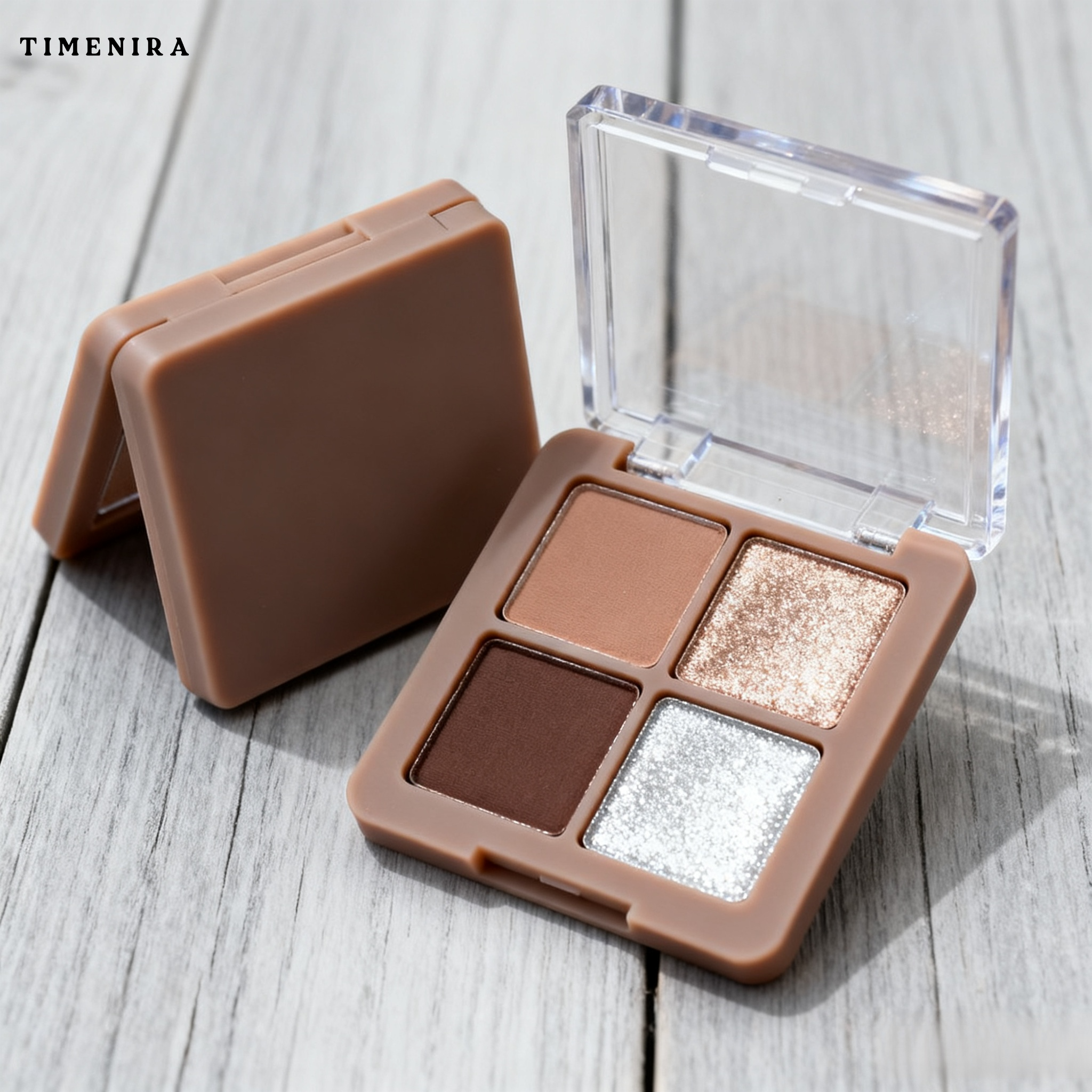 พาเลทอายแชโดว์สี่สีของขวัญแต่งหน้าสีสวยเลิศ