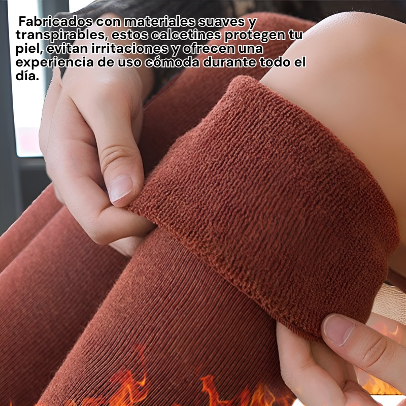 Calcetines largos cálidos para estilizar las piernas