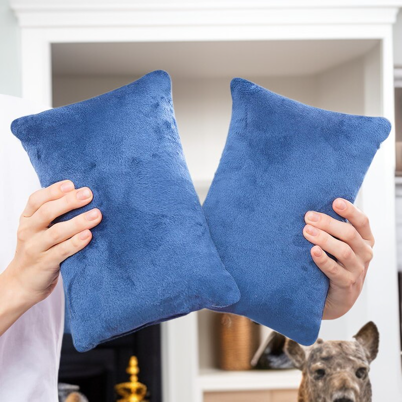 旅行迷你絨布枕頭