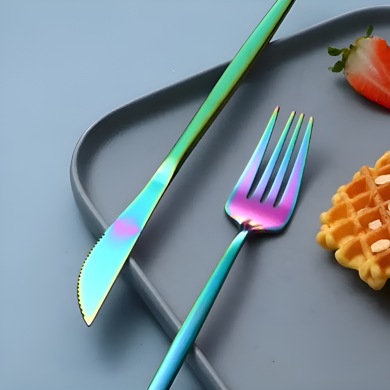 4-Piece Stainless Steel Steak Cutlery Set