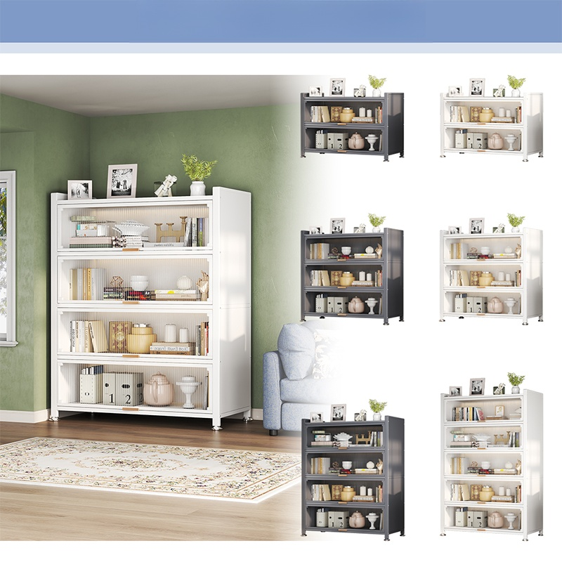  Armario de cocina resistente con estantes regulables y soporte