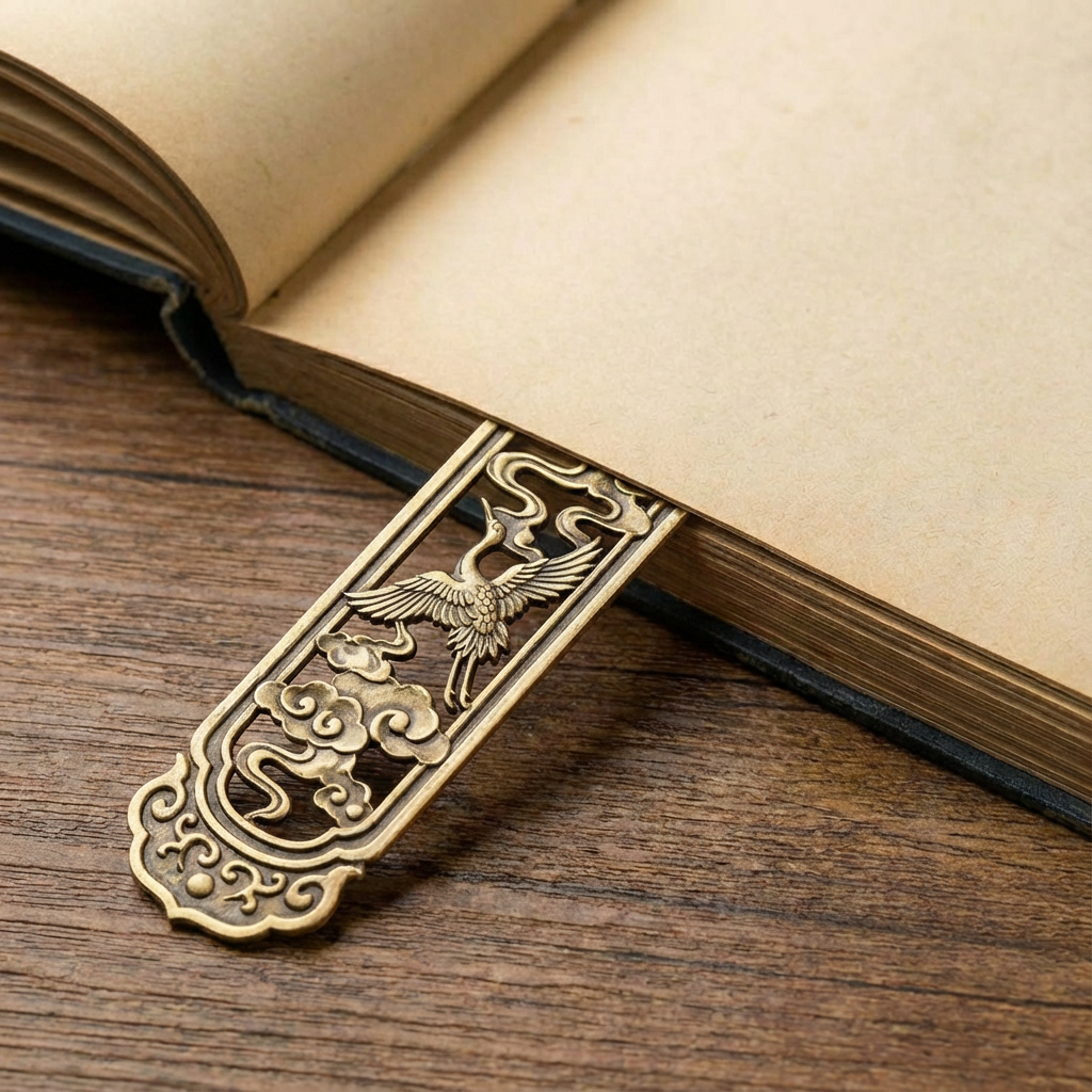 ที่คั่นหนังสือวินเทจตกแต่งลายคลาสสิก