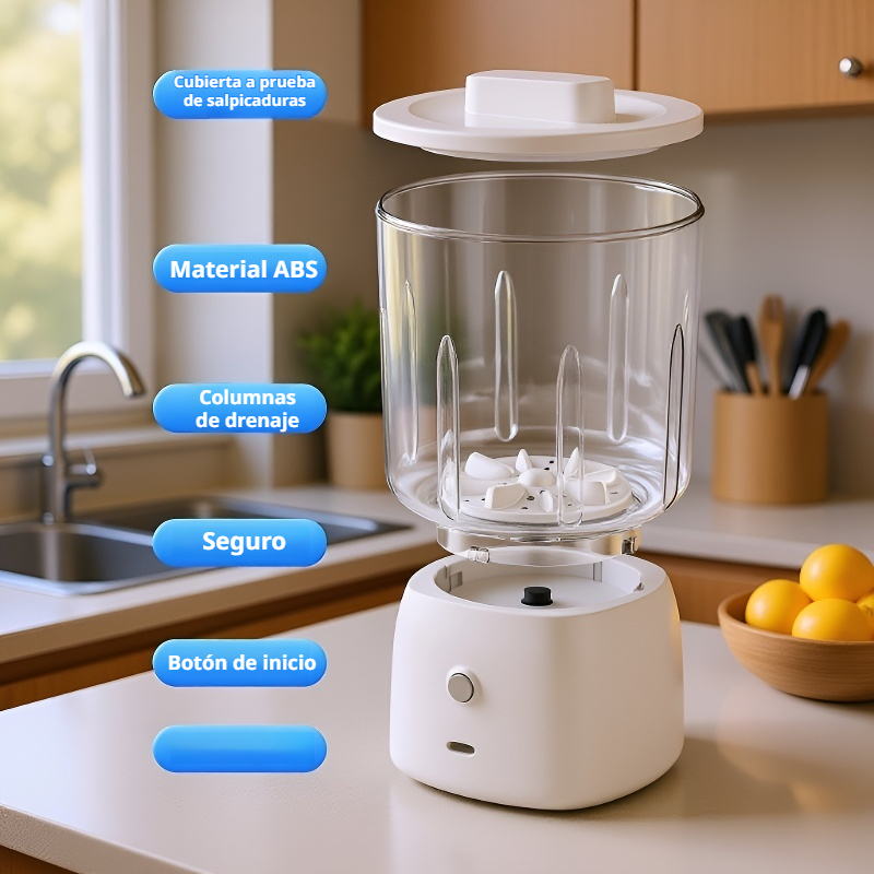 Mini lavadora inteligente con función de lavado y secado
