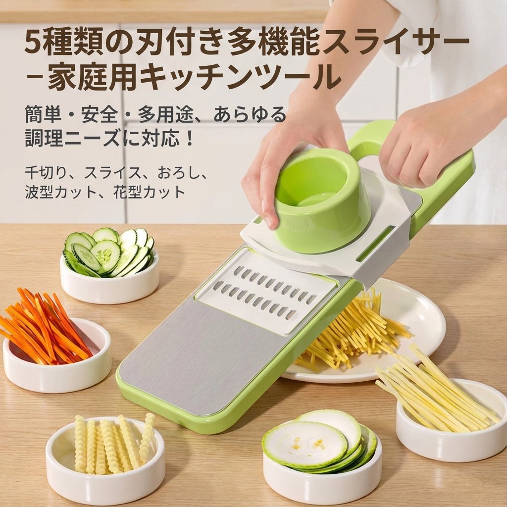 ステンレス多機能スライサー