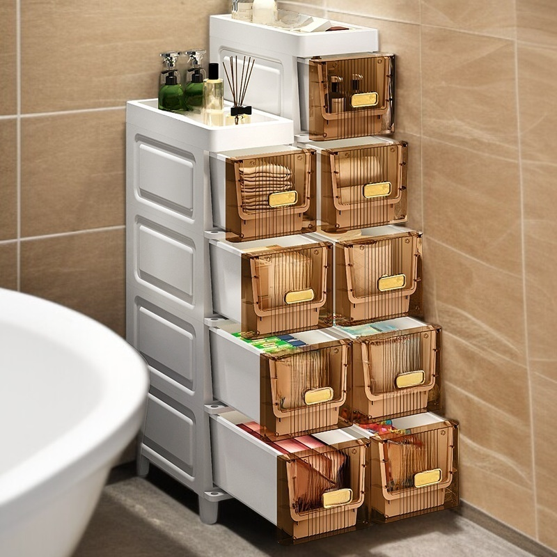 초슬림 주방 서랍형 선반 캐비닛