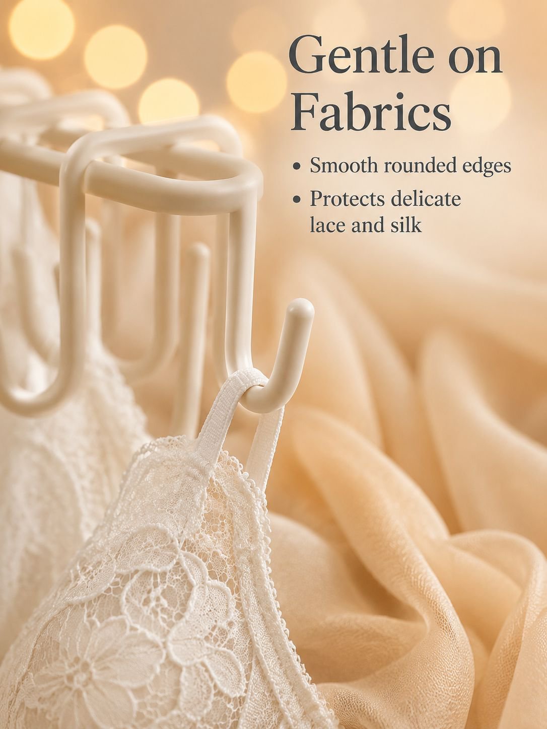 Non-slip Storage Double Hook Hanger for Camisoles and Underwear