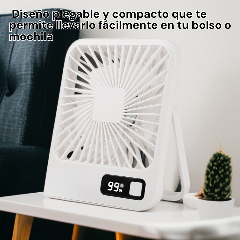 Ventilador plegable para viaje