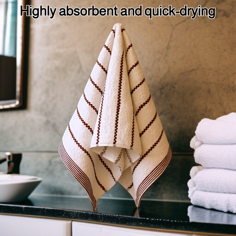 Thickened cotton face towel, soft and absorbent