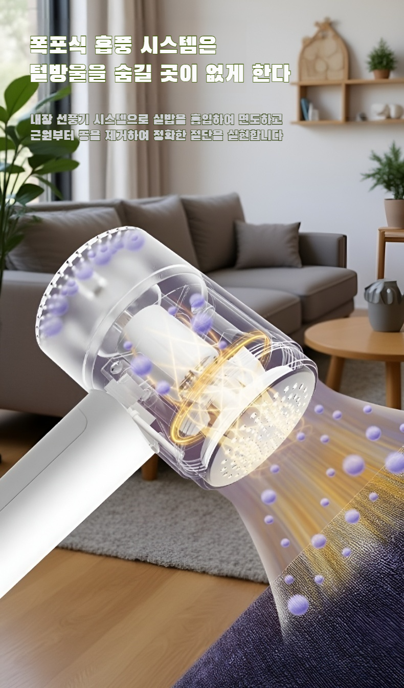 의류에서 털과 보풀을 제거하는 장치