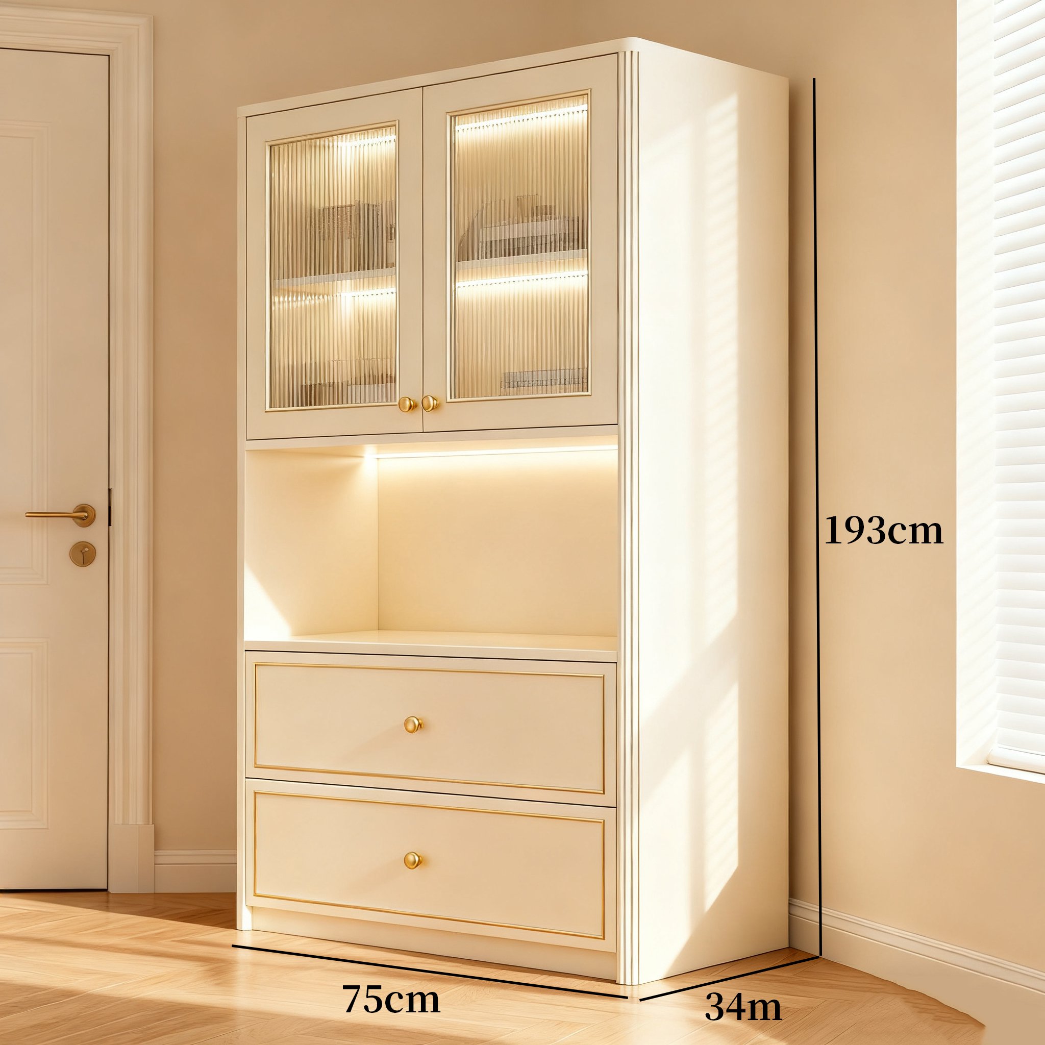 넉넉한 서랍 공간을 가진 수납장