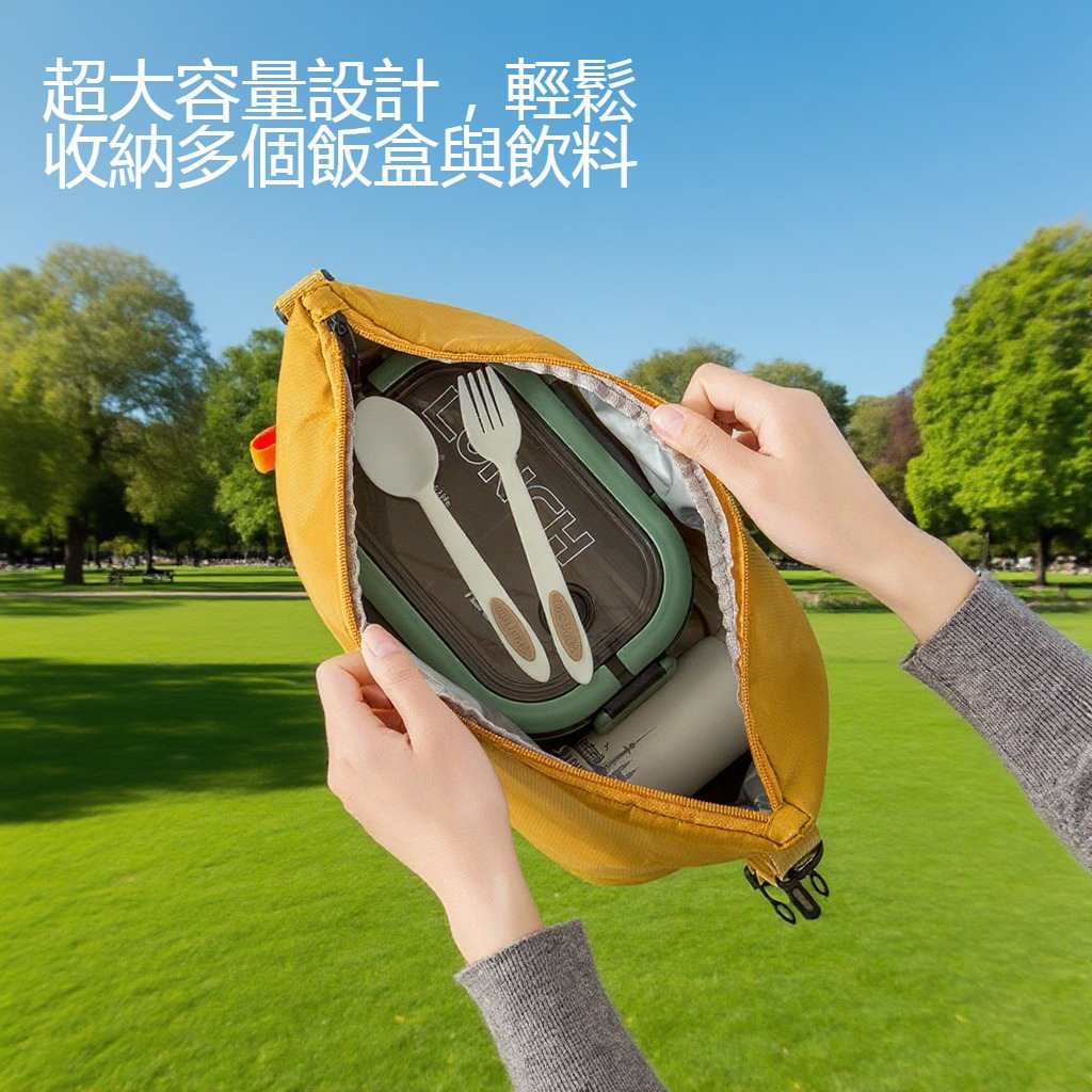 大容量保溫手提飯盒袋