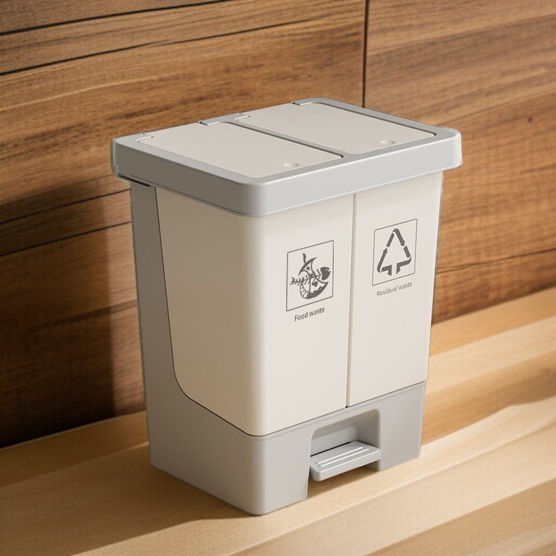 가정 필수 뚜껑 달린 대용량 휴지통 친환경 휴지통