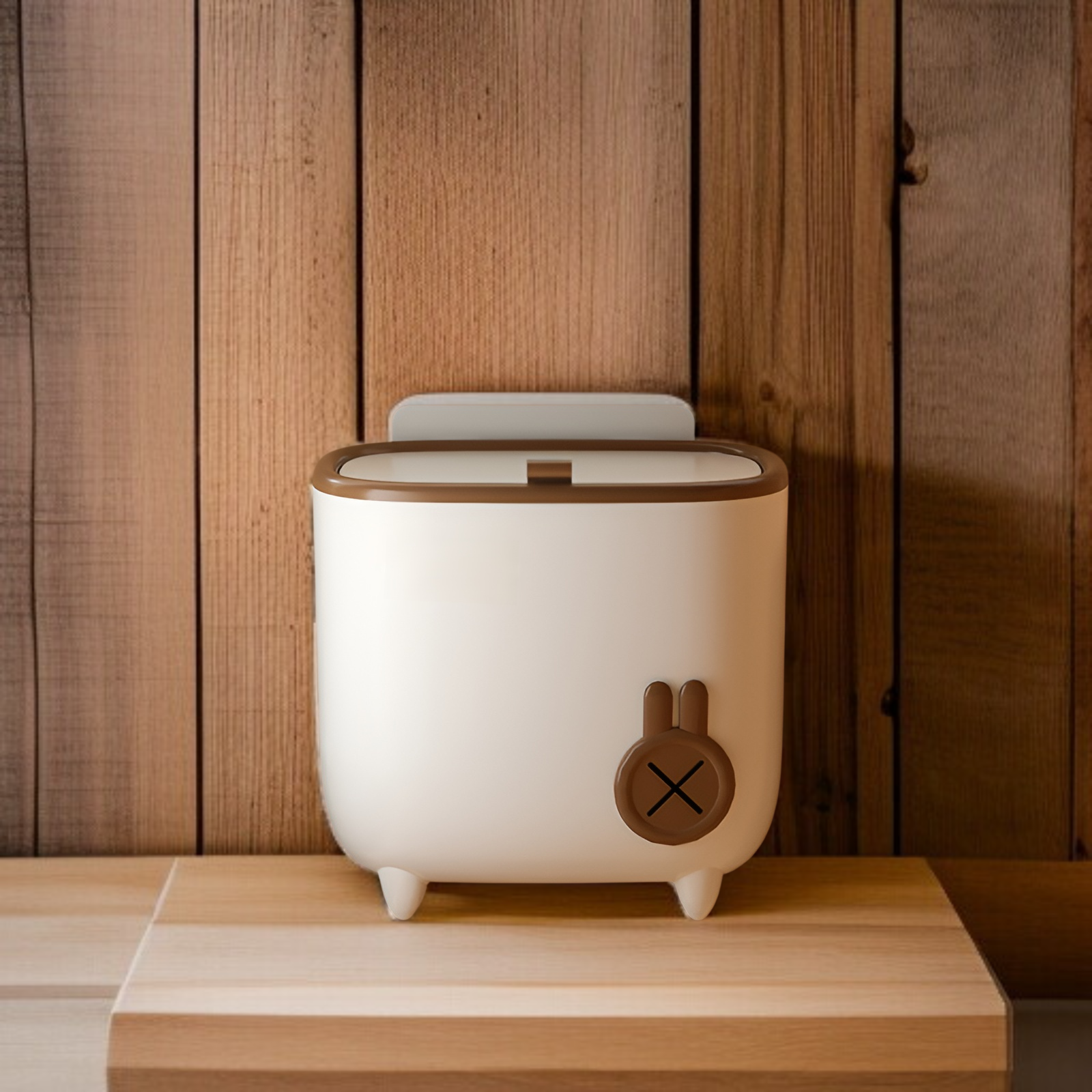 Küchen-Toilettenschrank, an der Tür montierter Aufbewahrungseimer
