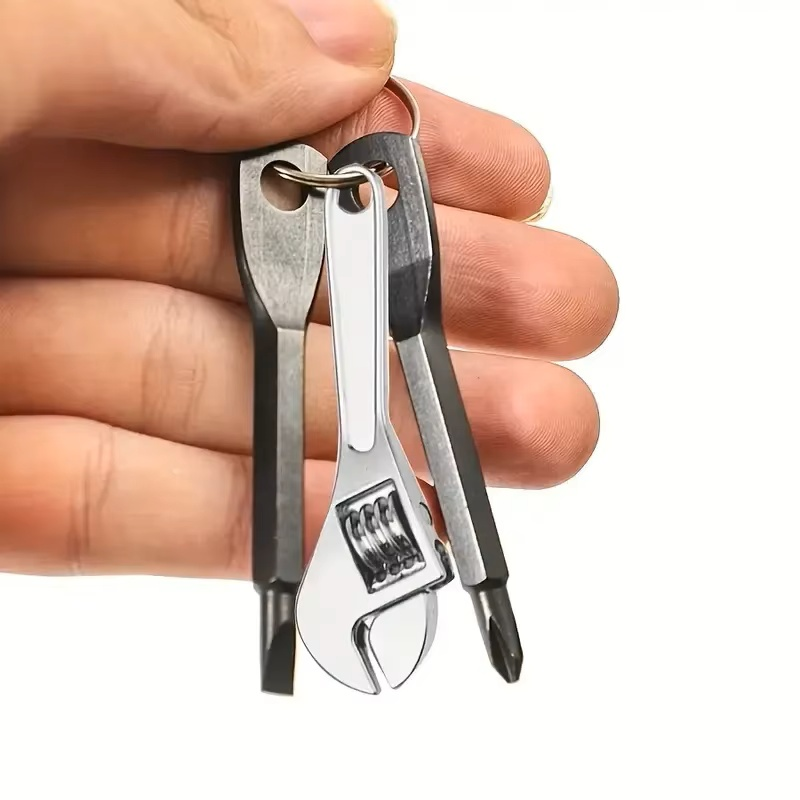 Double-ended Wrench Keychain Multifunction Bottle Opener