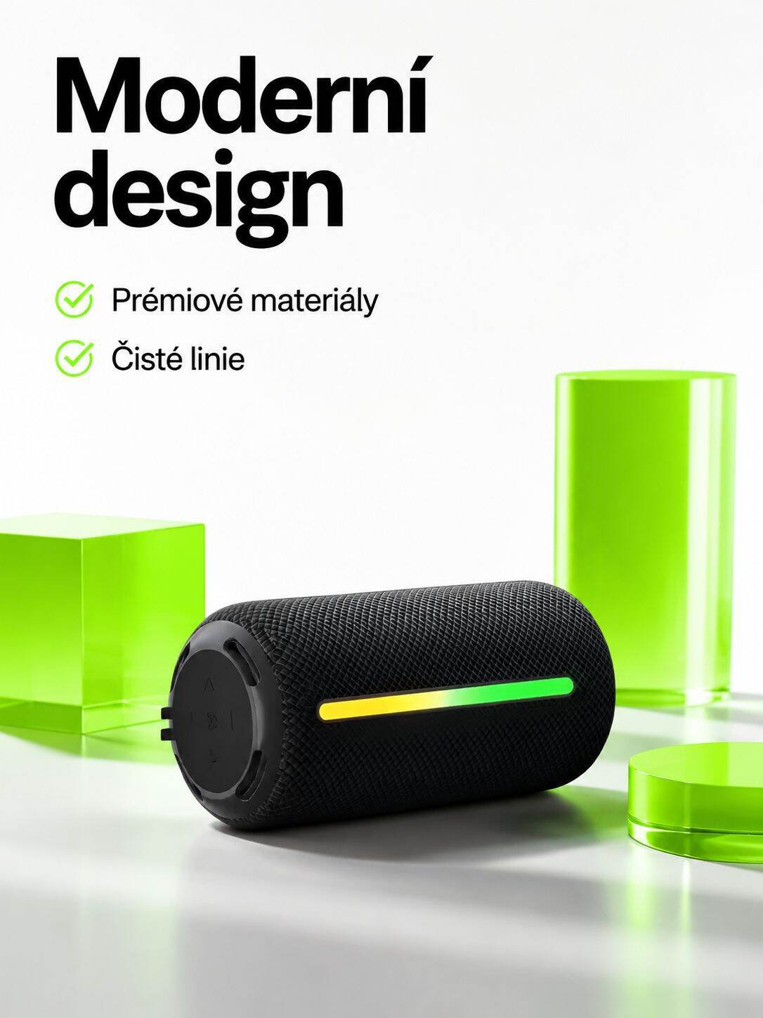 Bezdrátový výkonný přenosný venkovní Bluetooth reproduktor