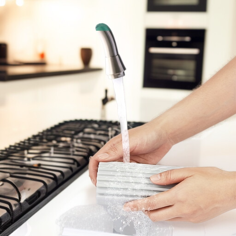 Esponja limpiadora de polvo para persianas de madera