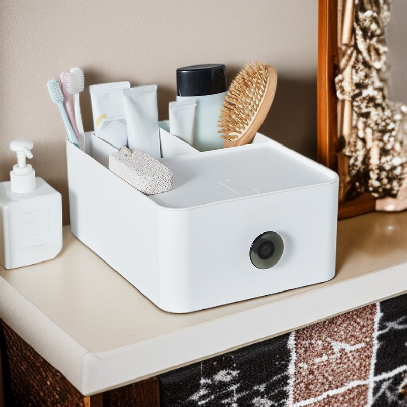 Große Aufbewahrungsbox mit Trennwänden