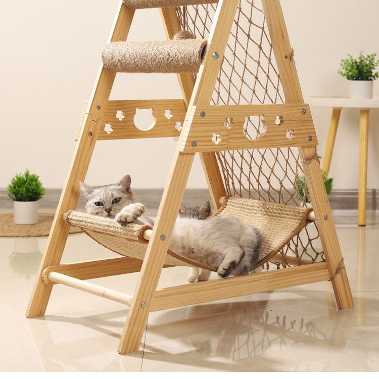 Cat climbing frame wearresistant scratching board