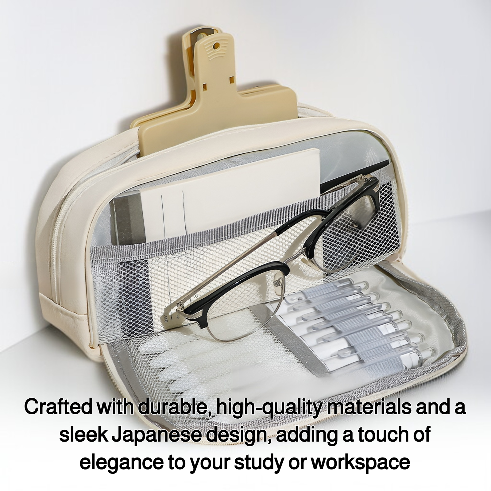 Japanese style large capacity pencil case