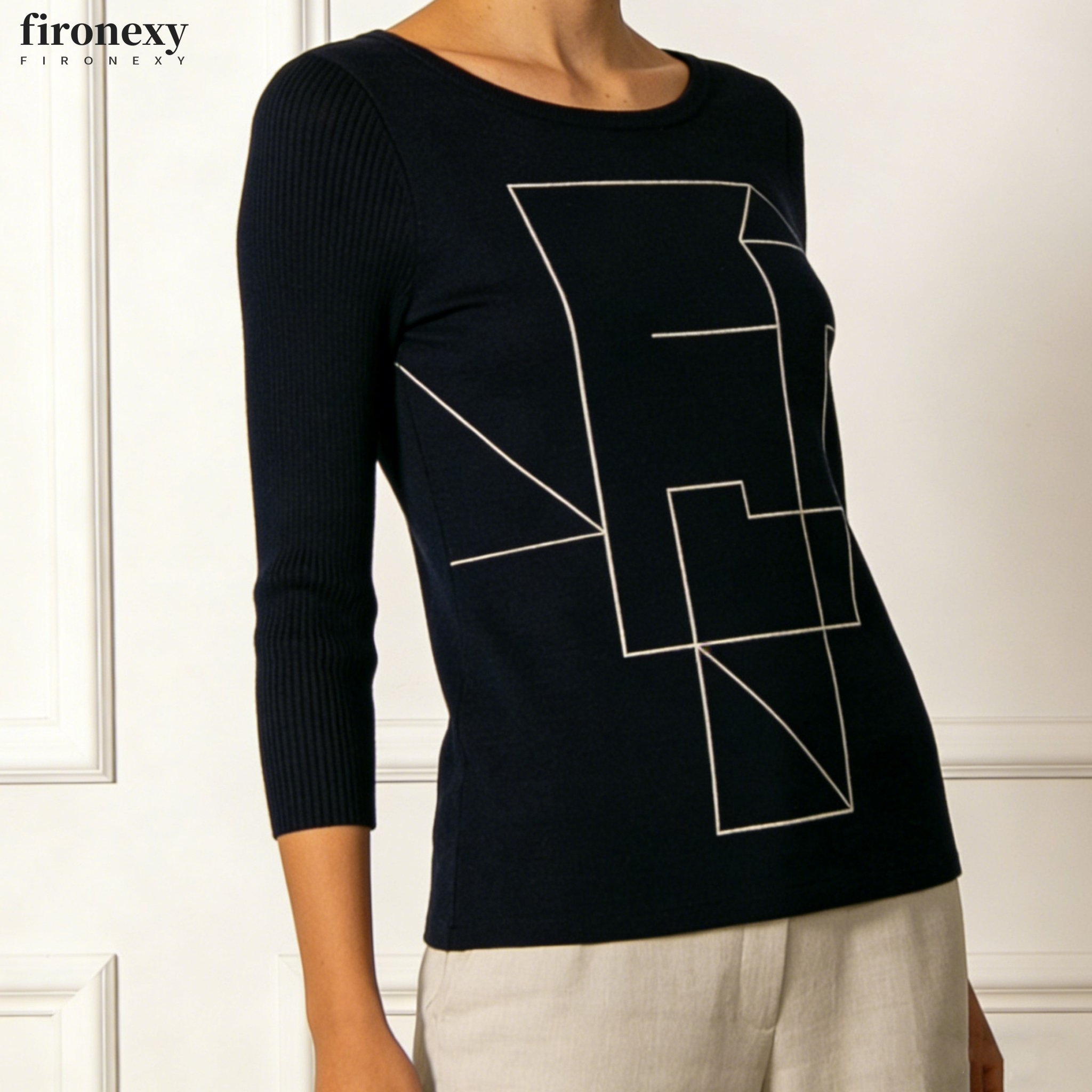 다양한 컬러의 여성 니트웨어 컬렉션