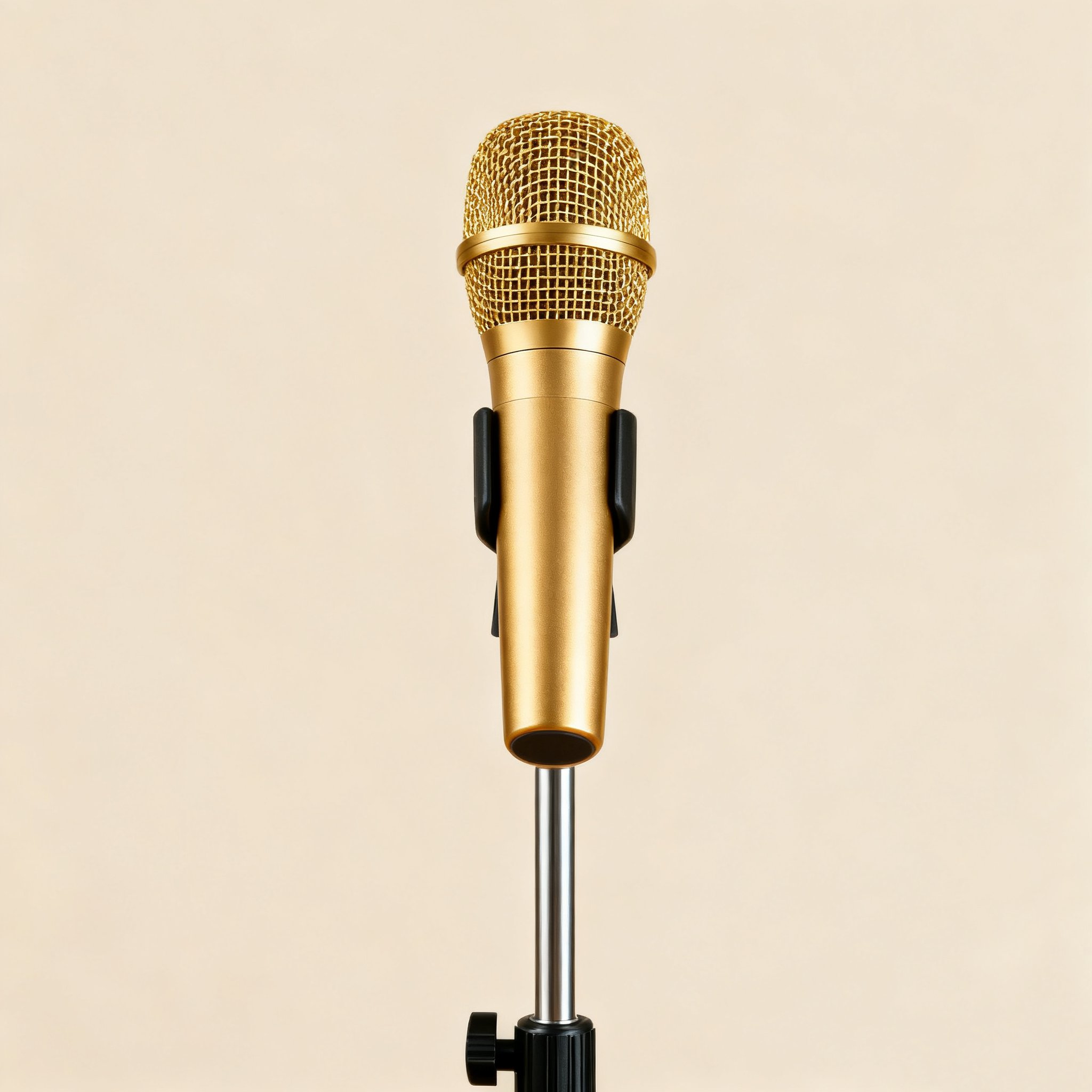 럭셔리 골드 마이크