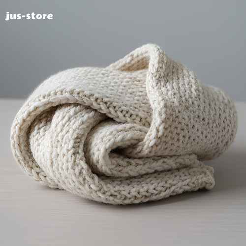 Cotton Scarf Yarn Handmade DIY Gift (2 Pack)