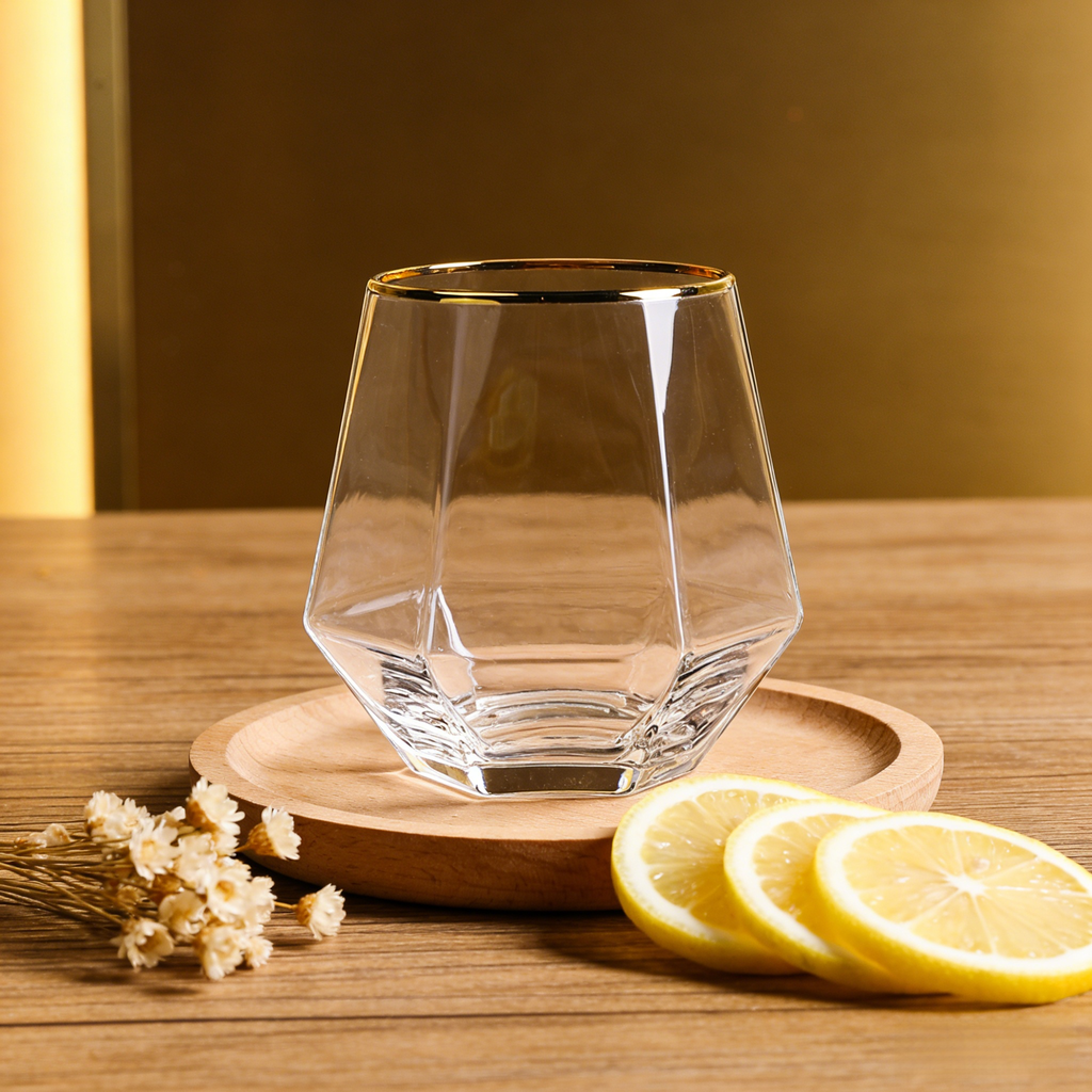 Hexagonales Diamantglas