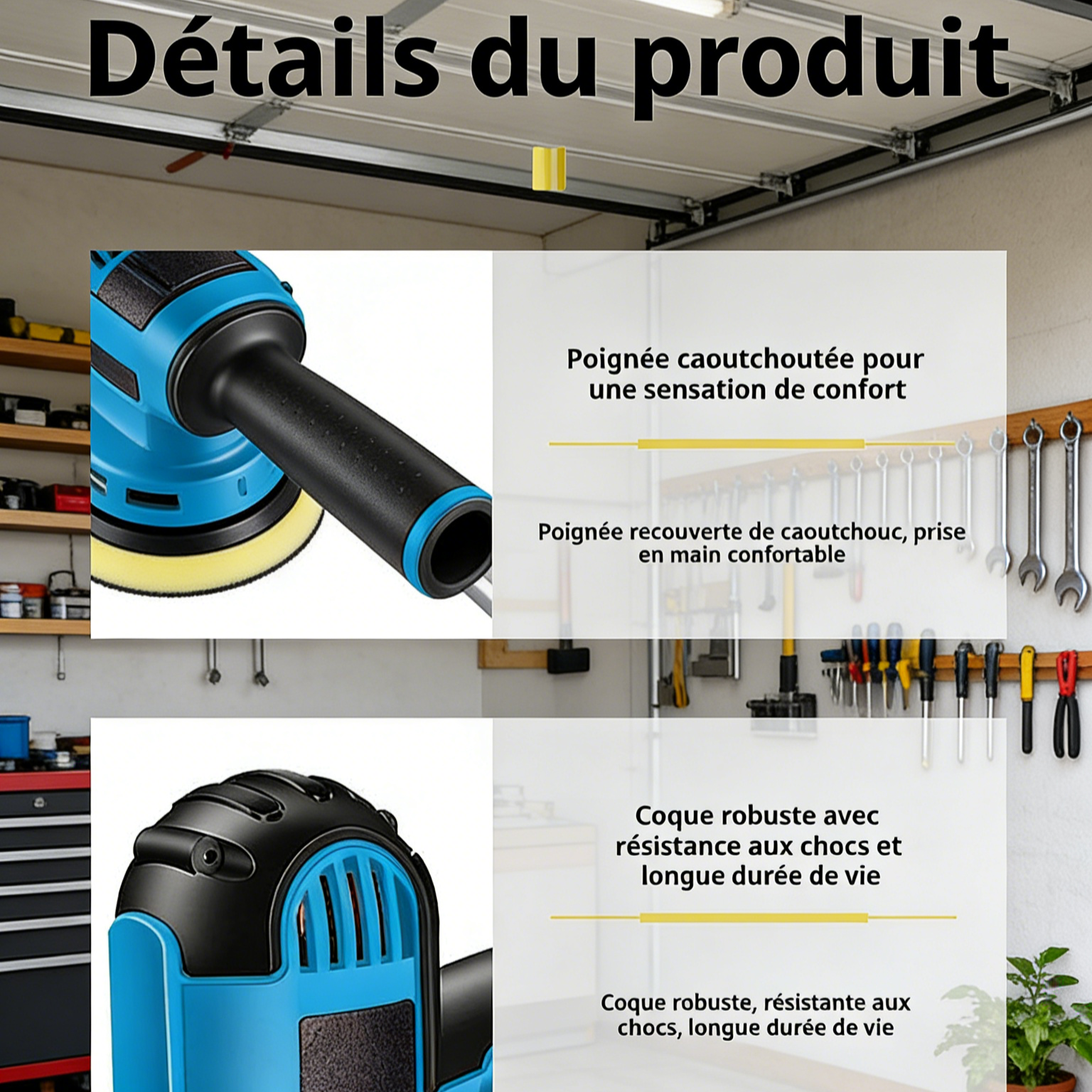 Small floor car glaze waxing machine scratches repair tools