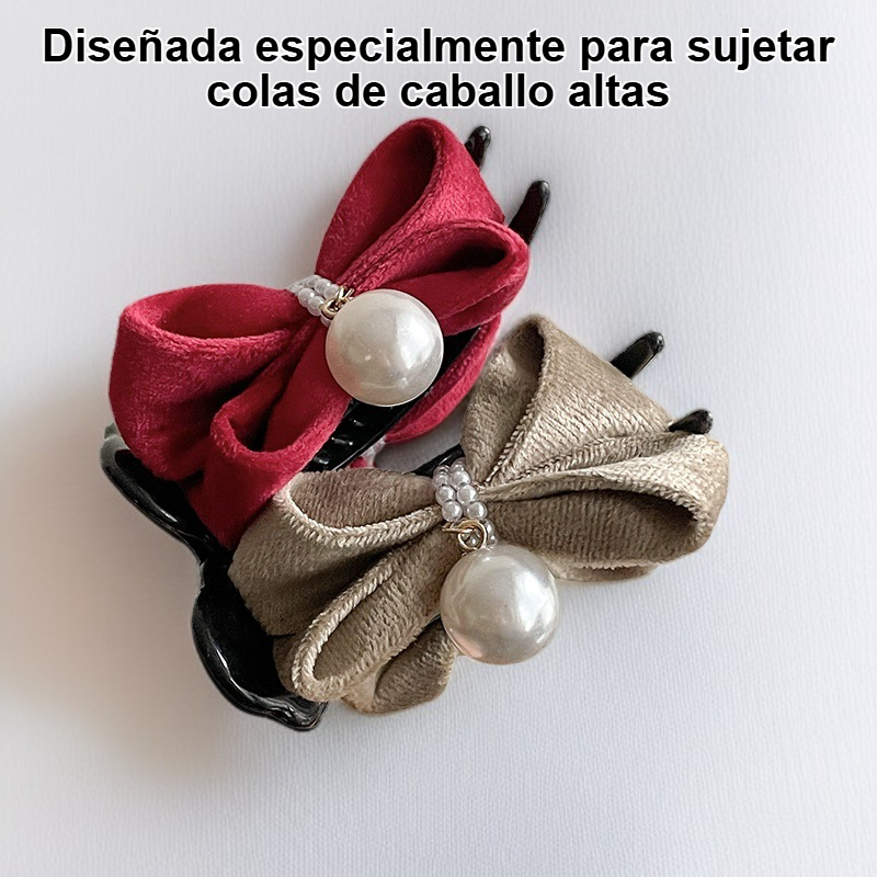 Pinza para el pelo con cola de caballo alta