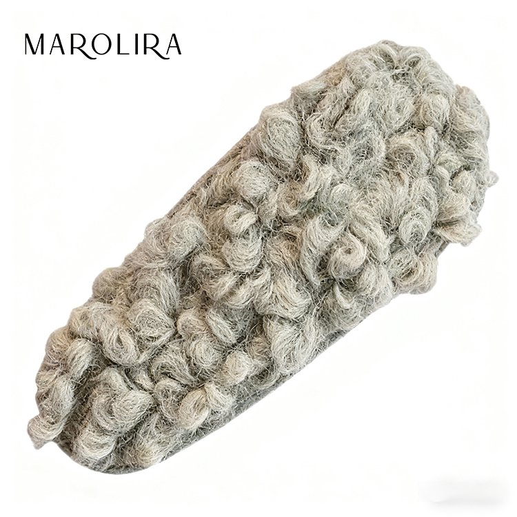 Ins verze BB sponky do vlasů z norkové kožešiny - sada 5 ks