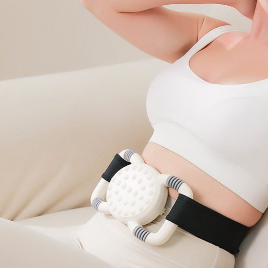 Portable fat-burning massager