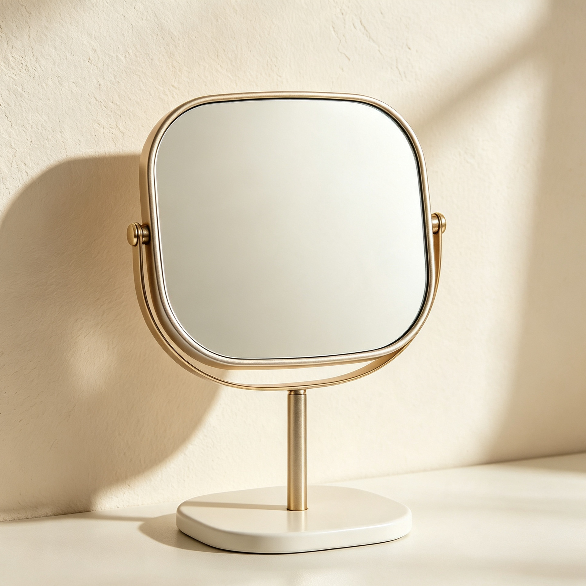 Tabletop makeup mirrors (2 pieces)