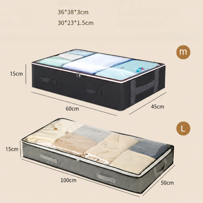 Large Capacity Dustproof and Moistureproof Under Bed Storage Bag