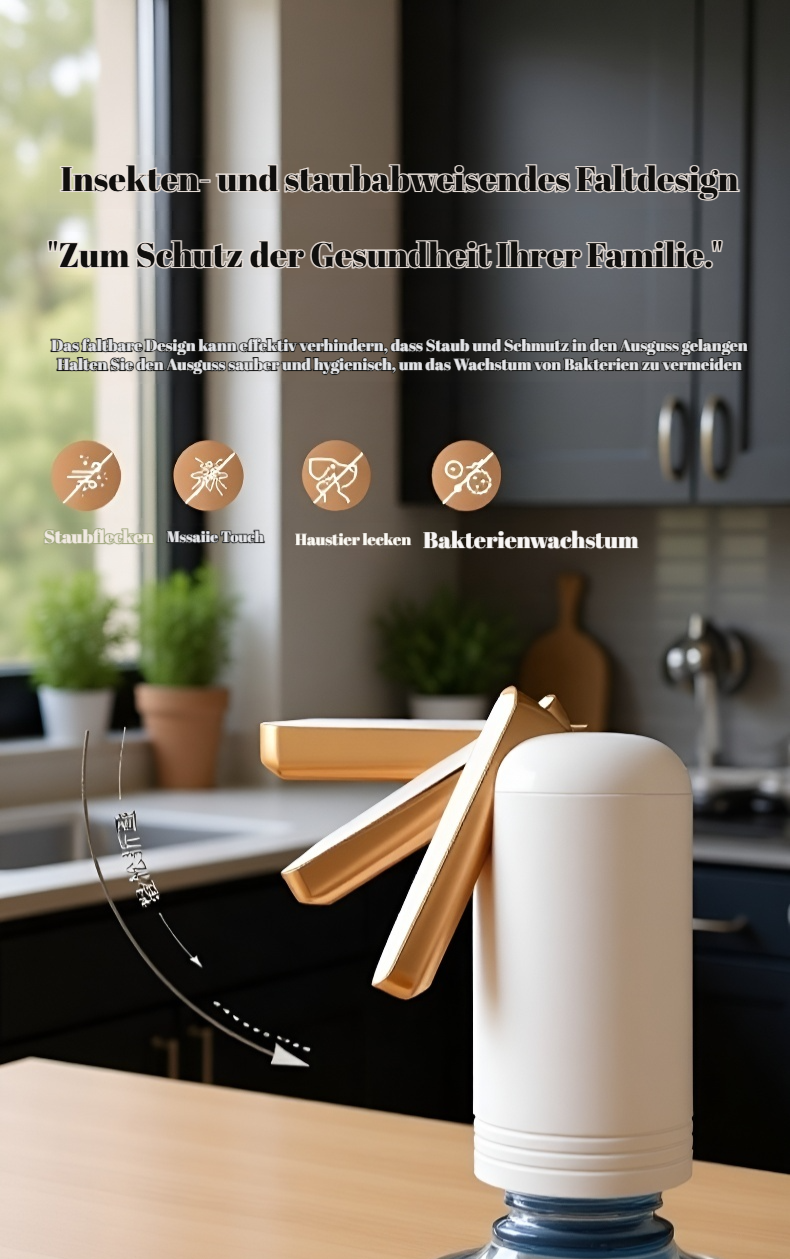 Einfach zu bedienendes Wasserentnahmegerät für Zuhause