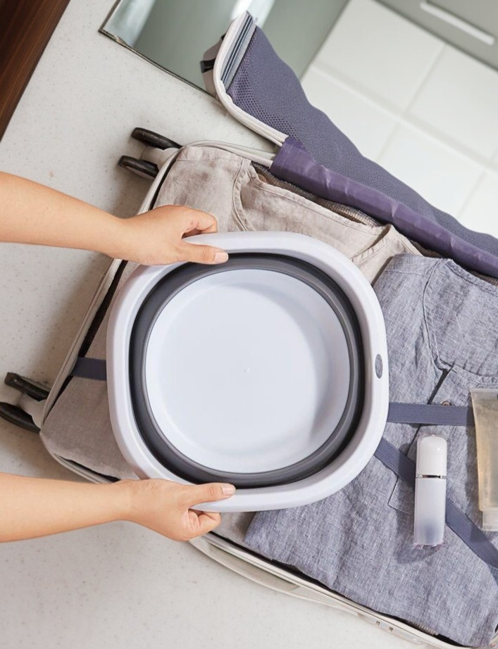 アウトドアでも使えるポータブル洗面台