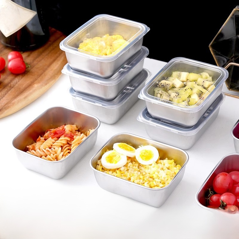 진공 스테인리스 식품 보관 용기