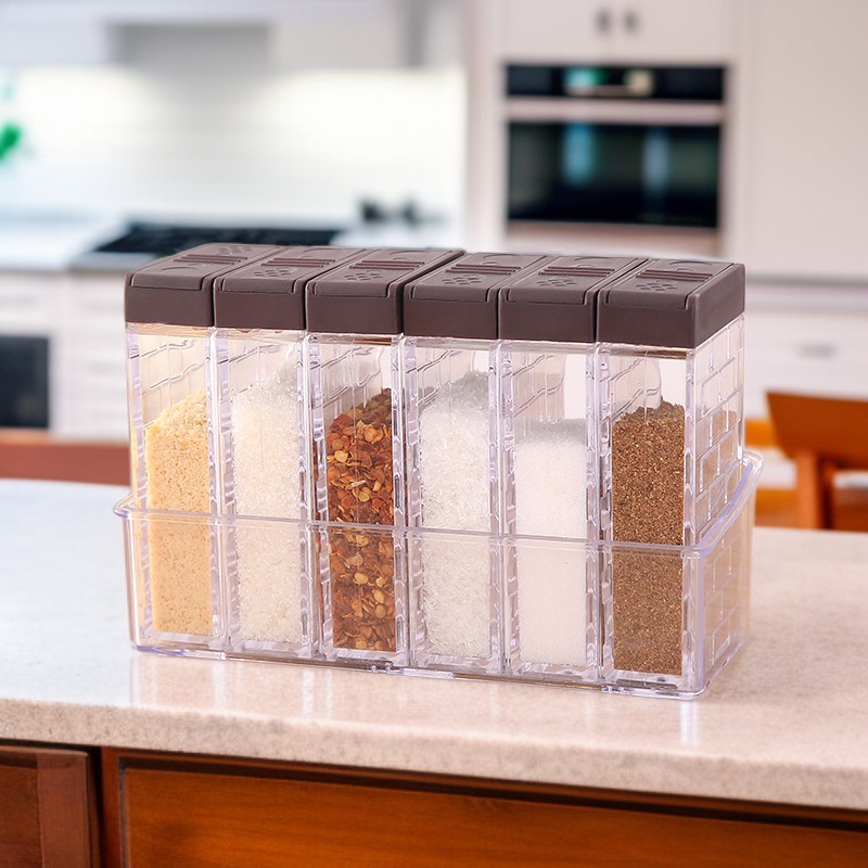 ขวดเครื่องปรุงรสใสความจุขนาดใหญ่