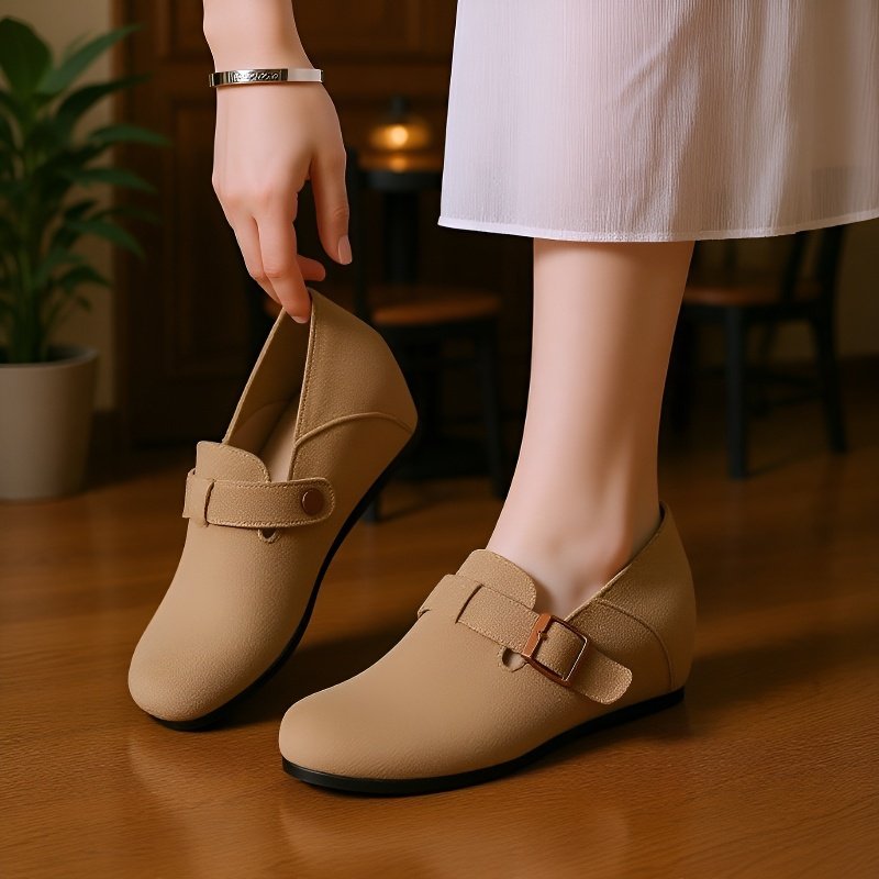 슈즈 버켄 슈즈 코르크 빈티지 슬립온 오픈 봄 키높이 낚시화