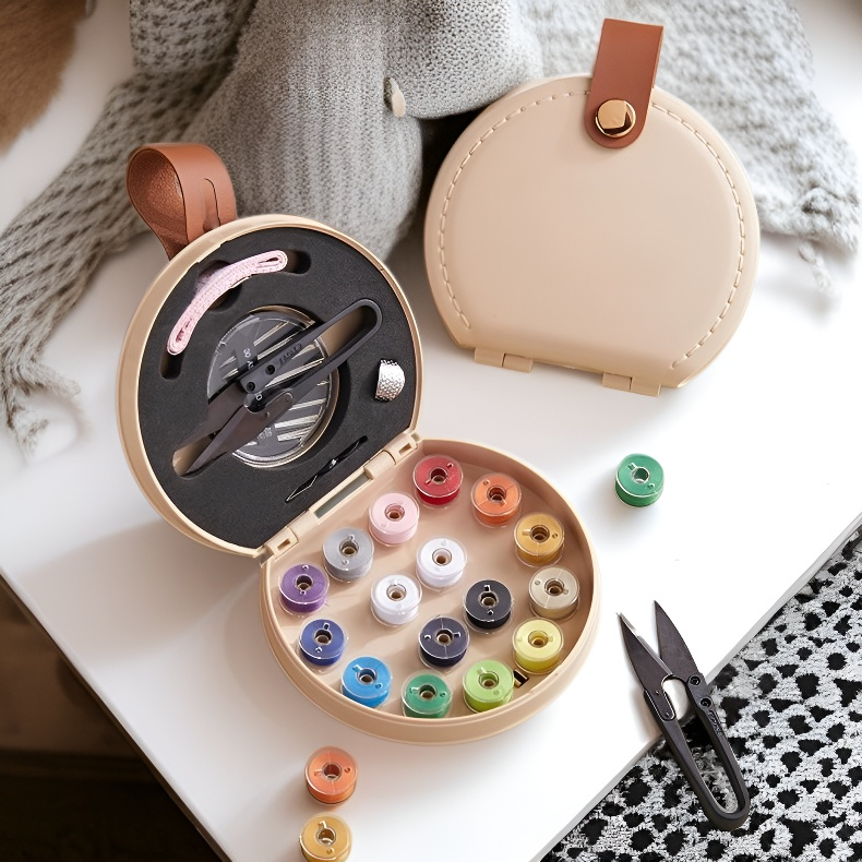 高檔收納磁吸針線盒家用家庭裝多功能便攜