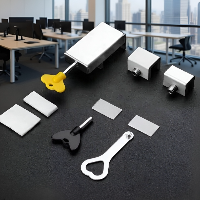 창문 안전 잠금장치 무타공 한정기