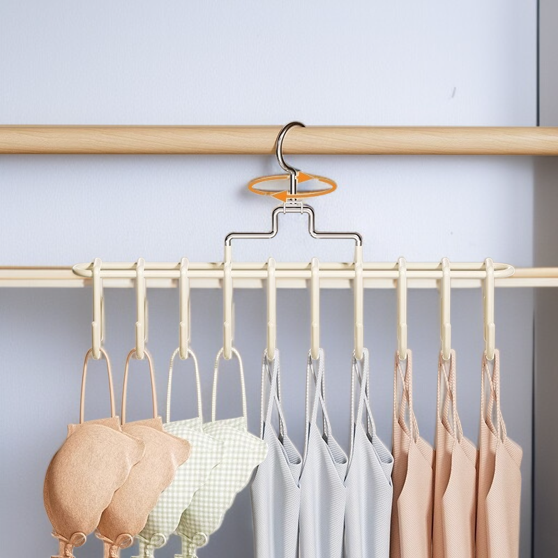 가정용 다용도 걸이 행거 미끄럼 방지 회전 나시 내의 나시 행거 다용도 회전 행거