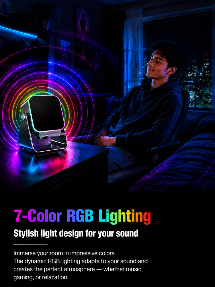 Induction speaker stand