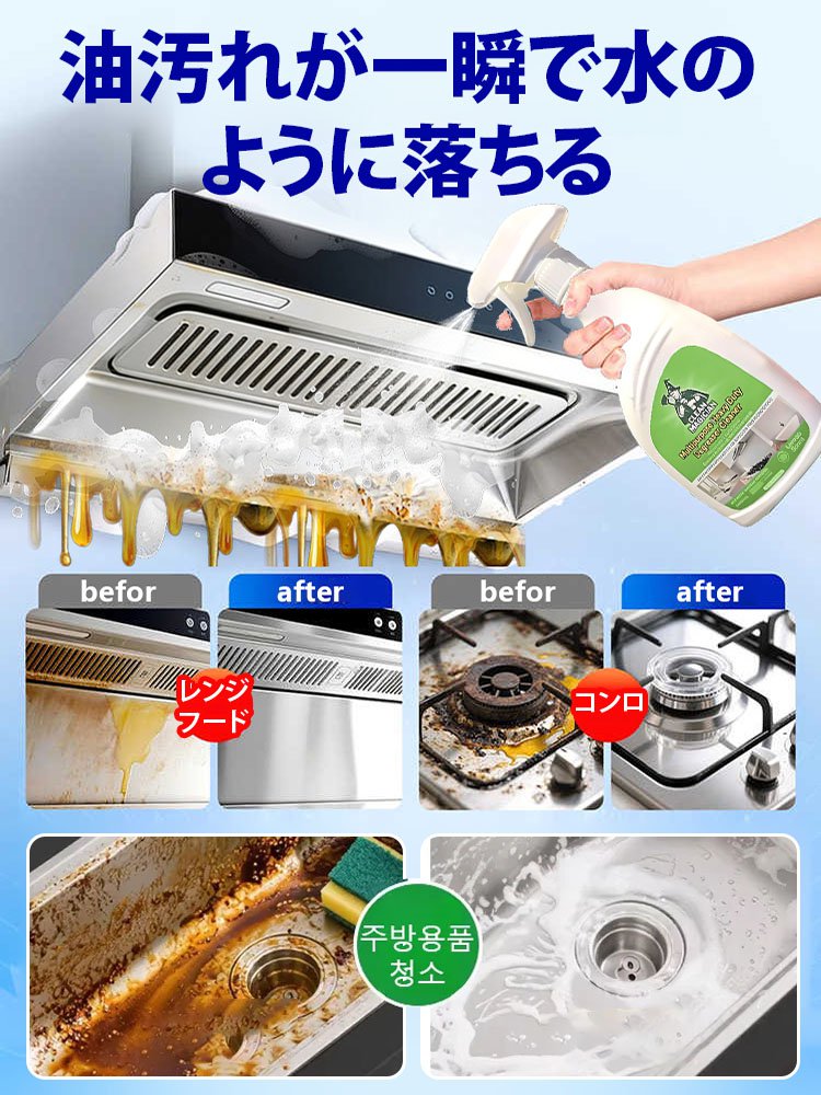 油汚れ用洗浄剤