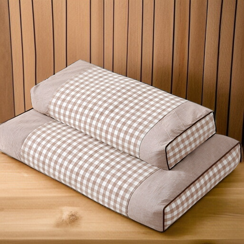 남성 성인 목 보호대 전용 메밀 베개 트리트먼트 베개 수면 보조 대궁 전용 베개