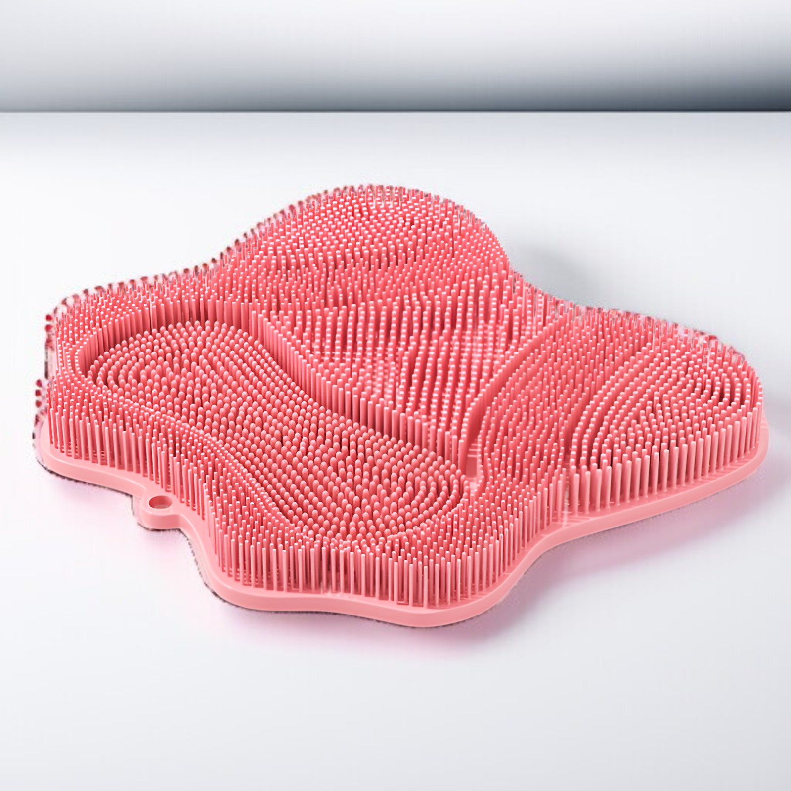 등을 비비고 발을 씻는 실리콘 마사지 패드