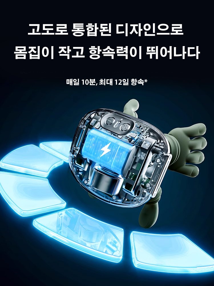 【TK 베스트셀러】인체 손바닥 모양 전신 마사지기