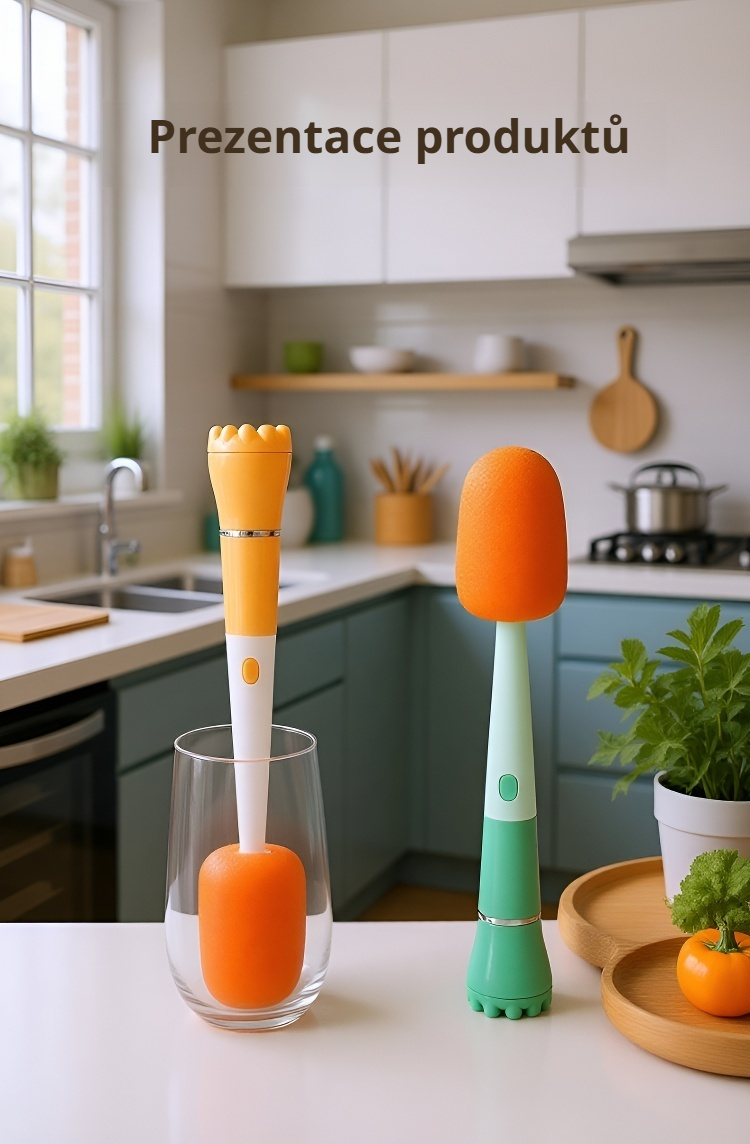 Odolný čistící kartáč na každodenní použití